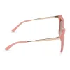 BECKY II - PEACH + CHERRY BLOSSOM MIRROR SUNGLASSES sold by Diff Eyewear