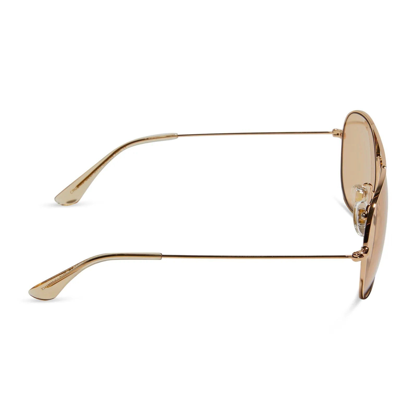 CRUZ XS - GOLD + HONEY CRYSTAL SUNGLASSES sold by Diff Eyewear product image thumbnail 3