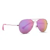 CRUZ XS - PINK RUSH METALLIC + PINK RUSH MIRROR SUNGLASSES sold by Diff Eyewear