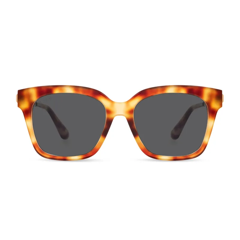 BELLA XS - SOLSTICE TORTOISE + GREY SUNGLASSES sold by Diff Eyewear
