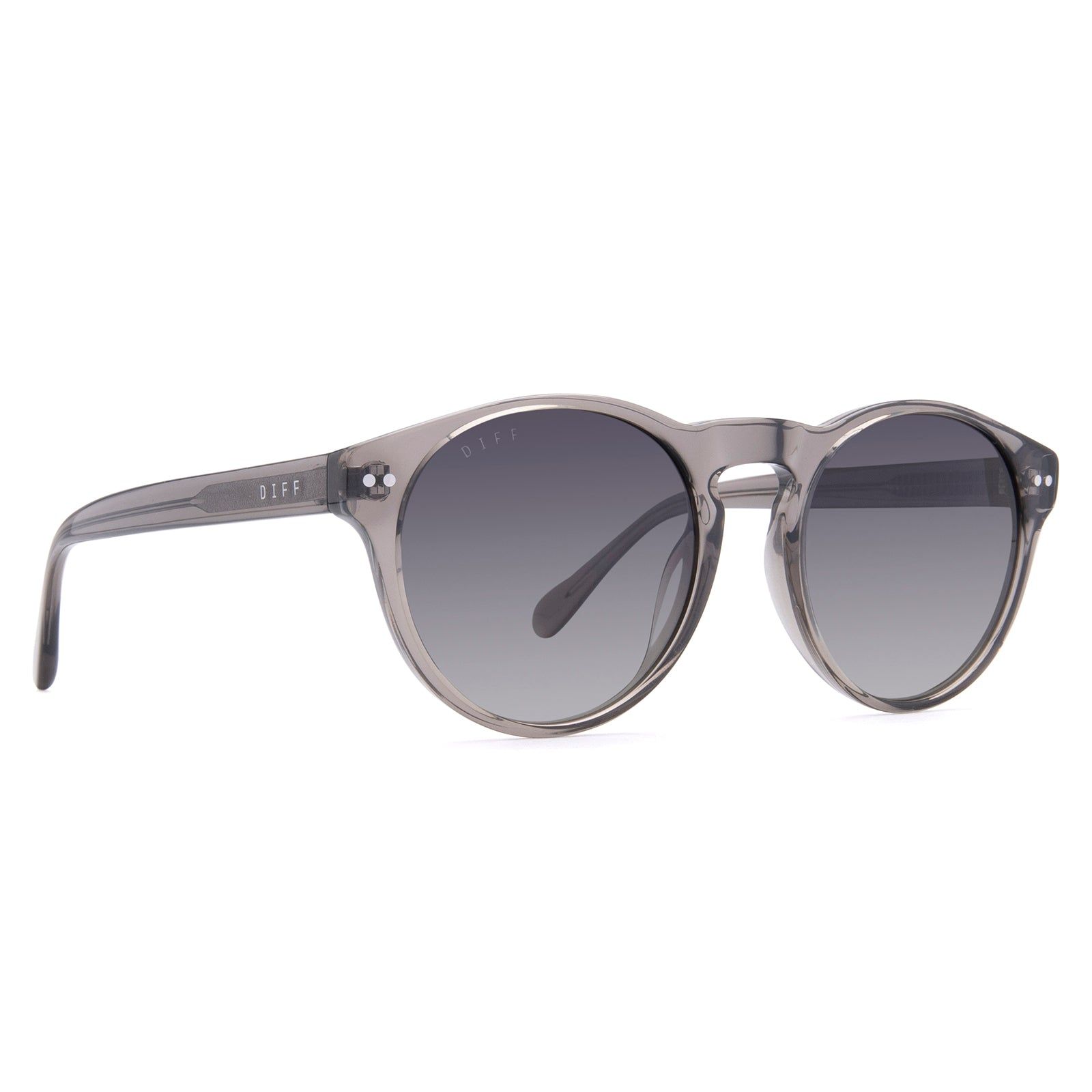 CODY - STORM CRYSTAL + GREY GRADIENT + POLARIZED SUNGLASSES sold by Diff Eyewear product image thumbnail 2