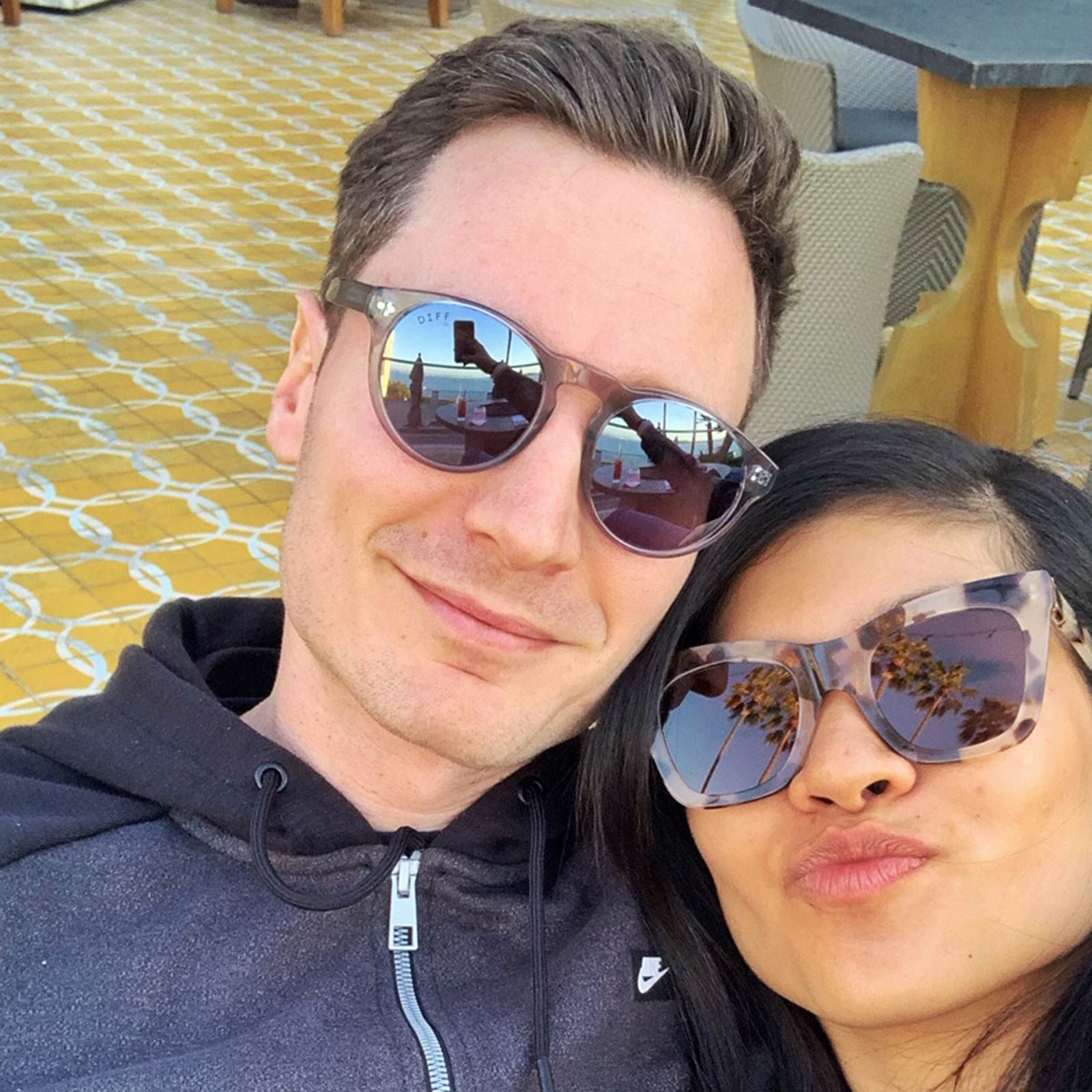 CODY - STORM CRYSTAL + GREY GRADIENT + POLARIZED SUNGLASSES sold by Diff Eyewear product image thumbnail 5