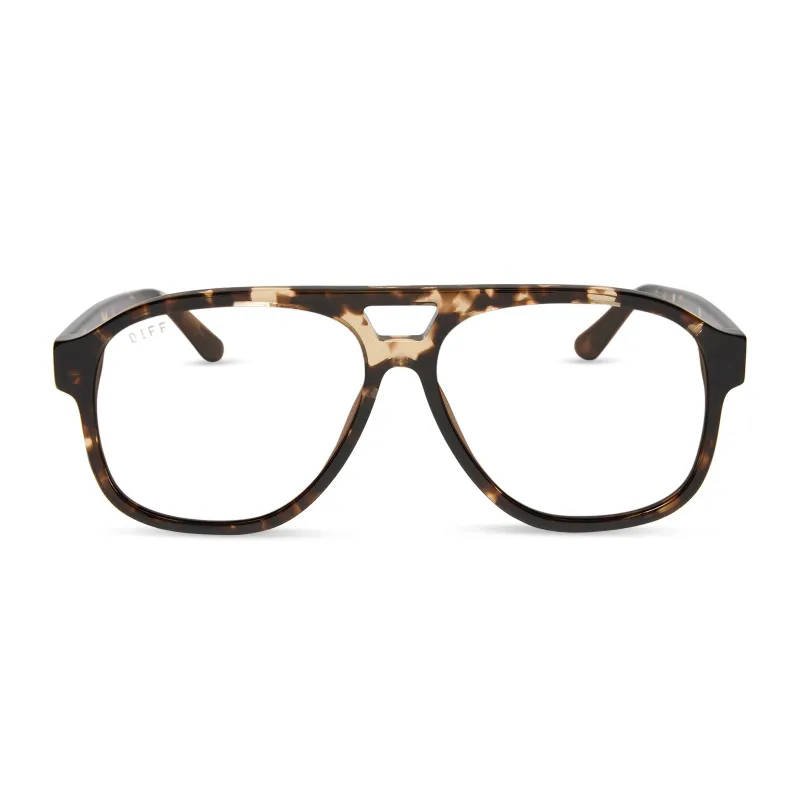 JESSIE JAMES DECKER - NASH + ESPRESSO TORTOISE + PRESCRIPTION GLASSES sold by Diff Eyewear
