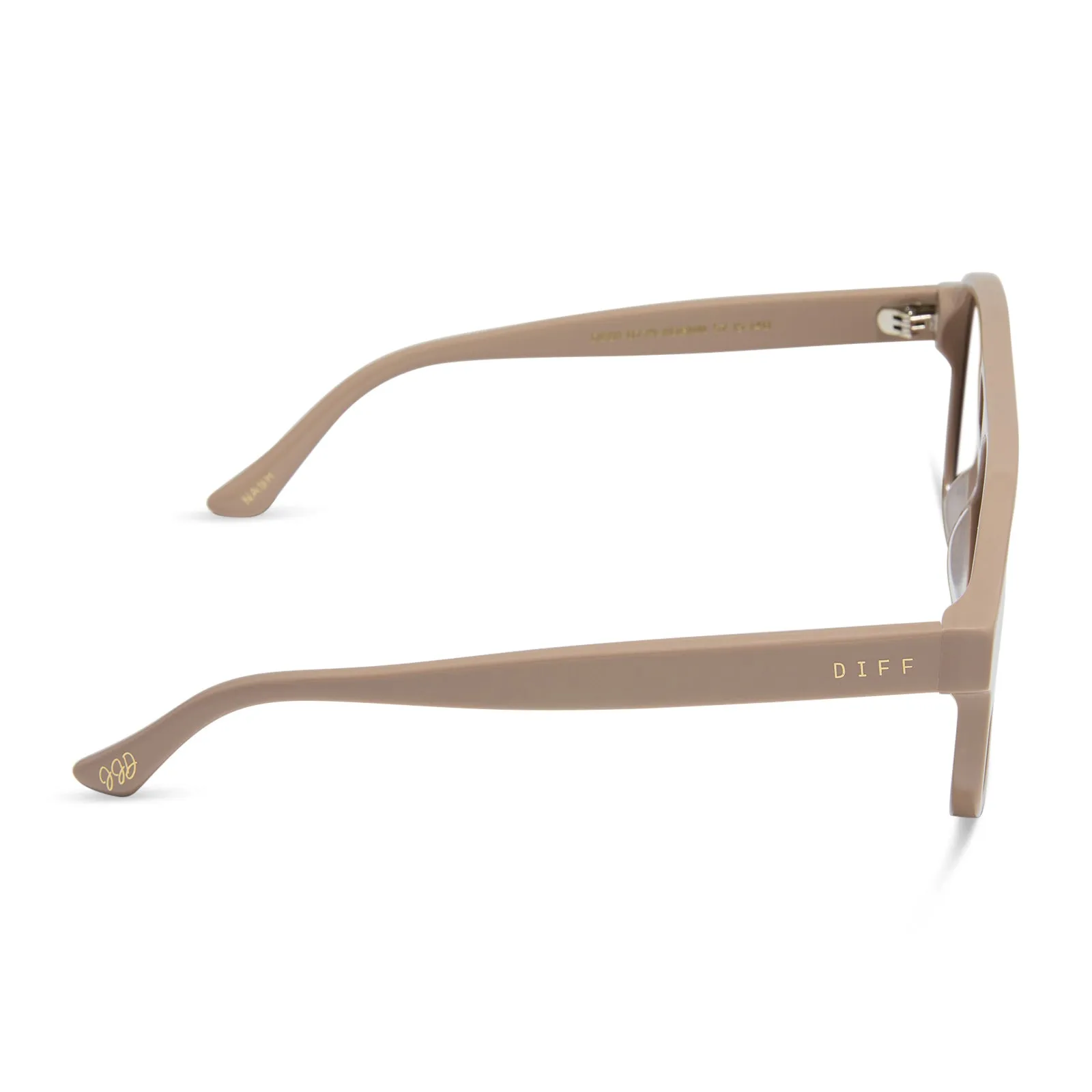 JESSIE JAMES DECKER - NASH + ALMOND + PRESCRIPTION GLASSES sold by Diff Eyewear product image thumbnail 3