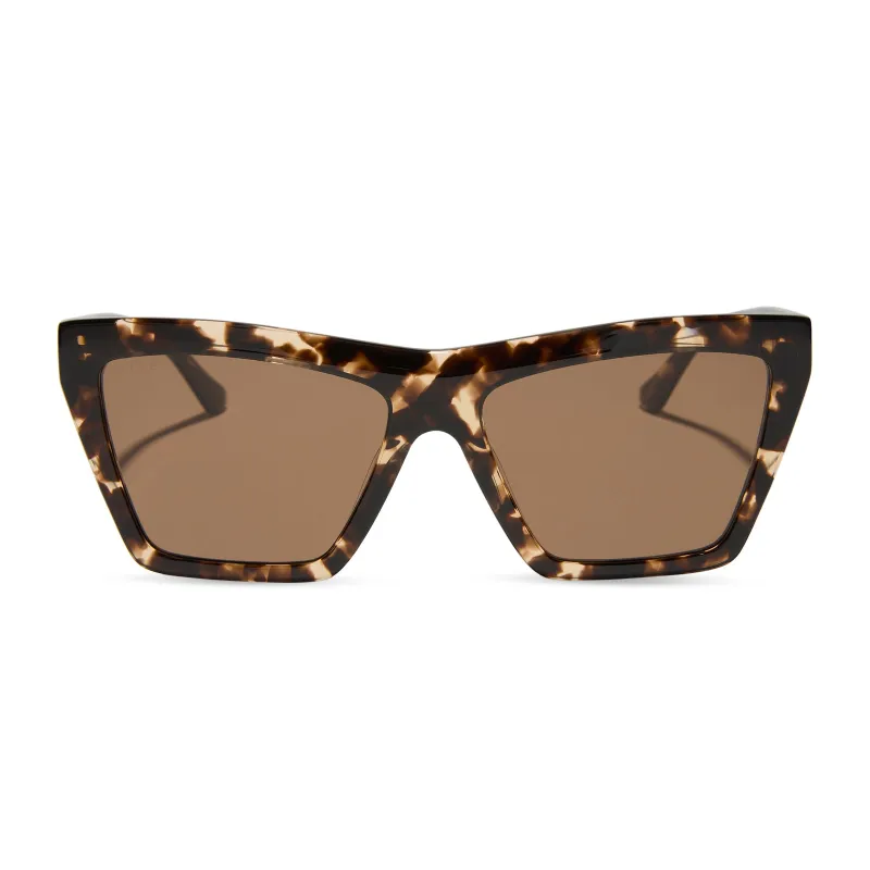 JESSIE JAMES DECKER - VIVI + ESPRESSO TORTOISE + BROWN SUNGLASSES sold by Diff Eyewear