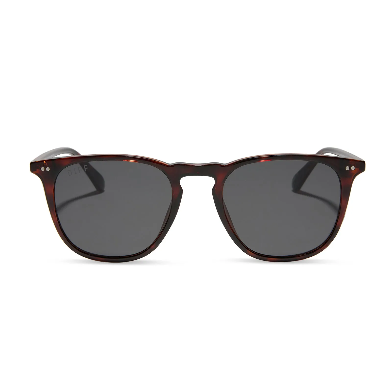 BRODY XL - DARK TORTOISE + GREY SUNGLASSES sold by Diff Eyewear