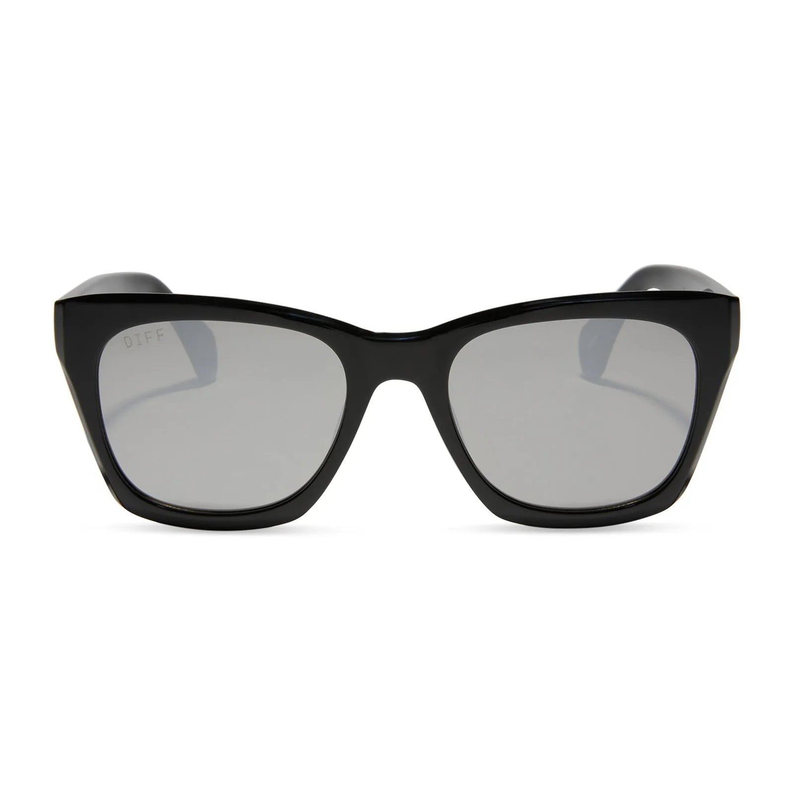 SEAN - BLACK + GREY MIRROR SUNGLASSES sold by Diff Eyewear