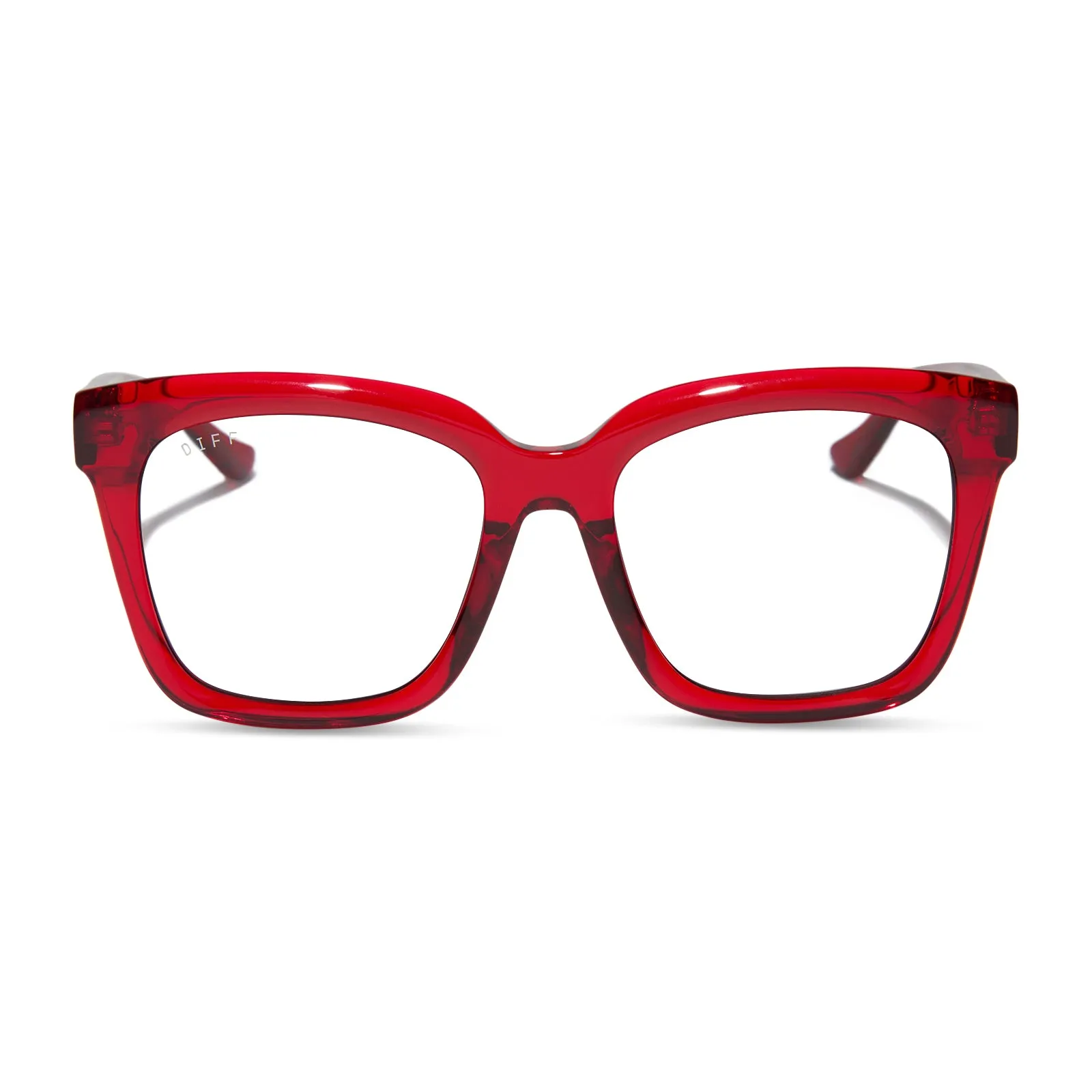 MEREDITH - RED HOT SUMMER + PRESCRIPTION GLASSES sold by Diff Eyewear