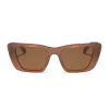 AURA - MACCHIATO + BROWN + POLARIZED SUNGLASSES sold by Diff Eyewear