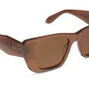 AURA - MACCHIATO + BROWN + POLARIZED SUNGLASSES sold by Diff Eyewear