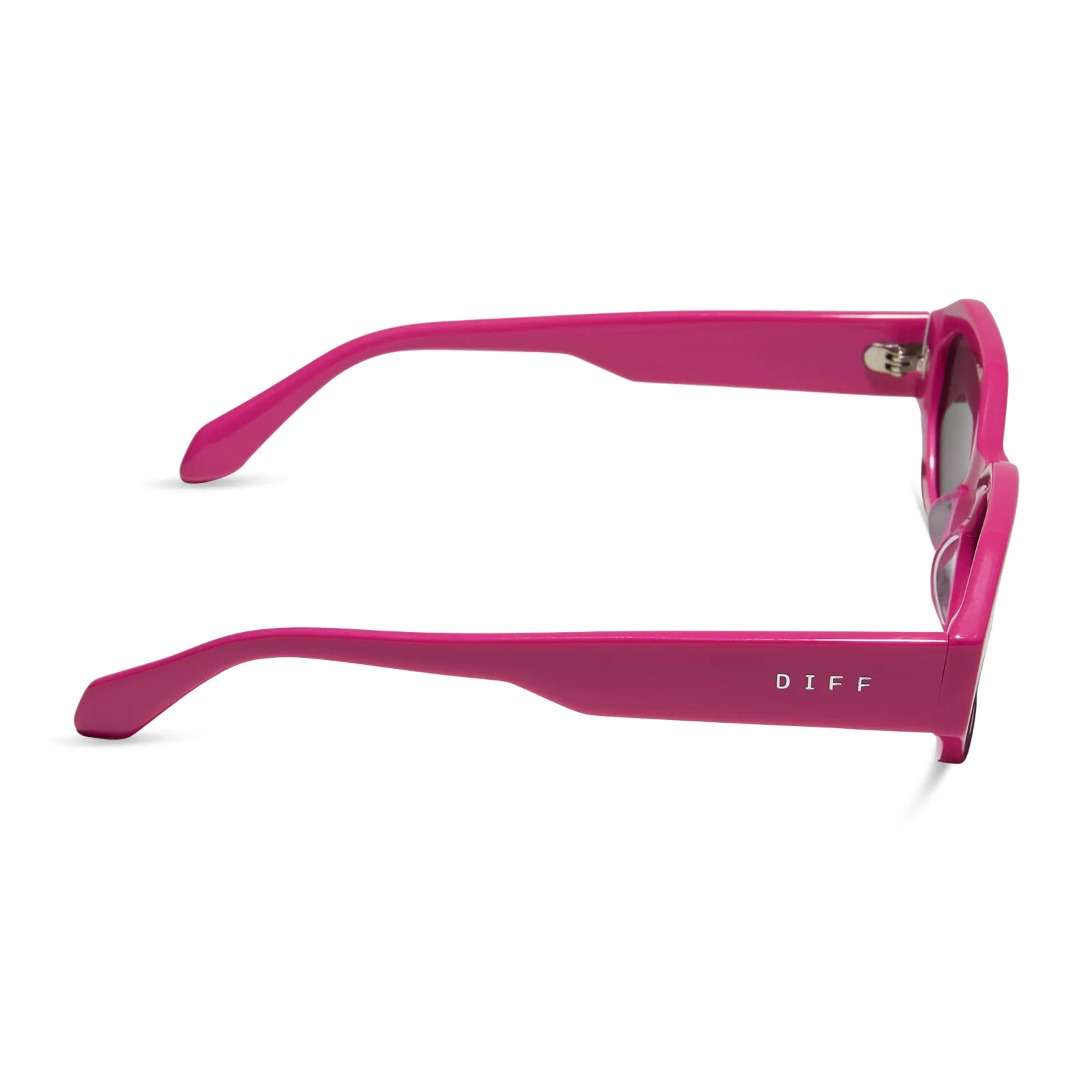 ALLEGRA - BRIGHT PINK + GREY SUNGLASSES sold by Diff Eyewear product image thumbnail 3