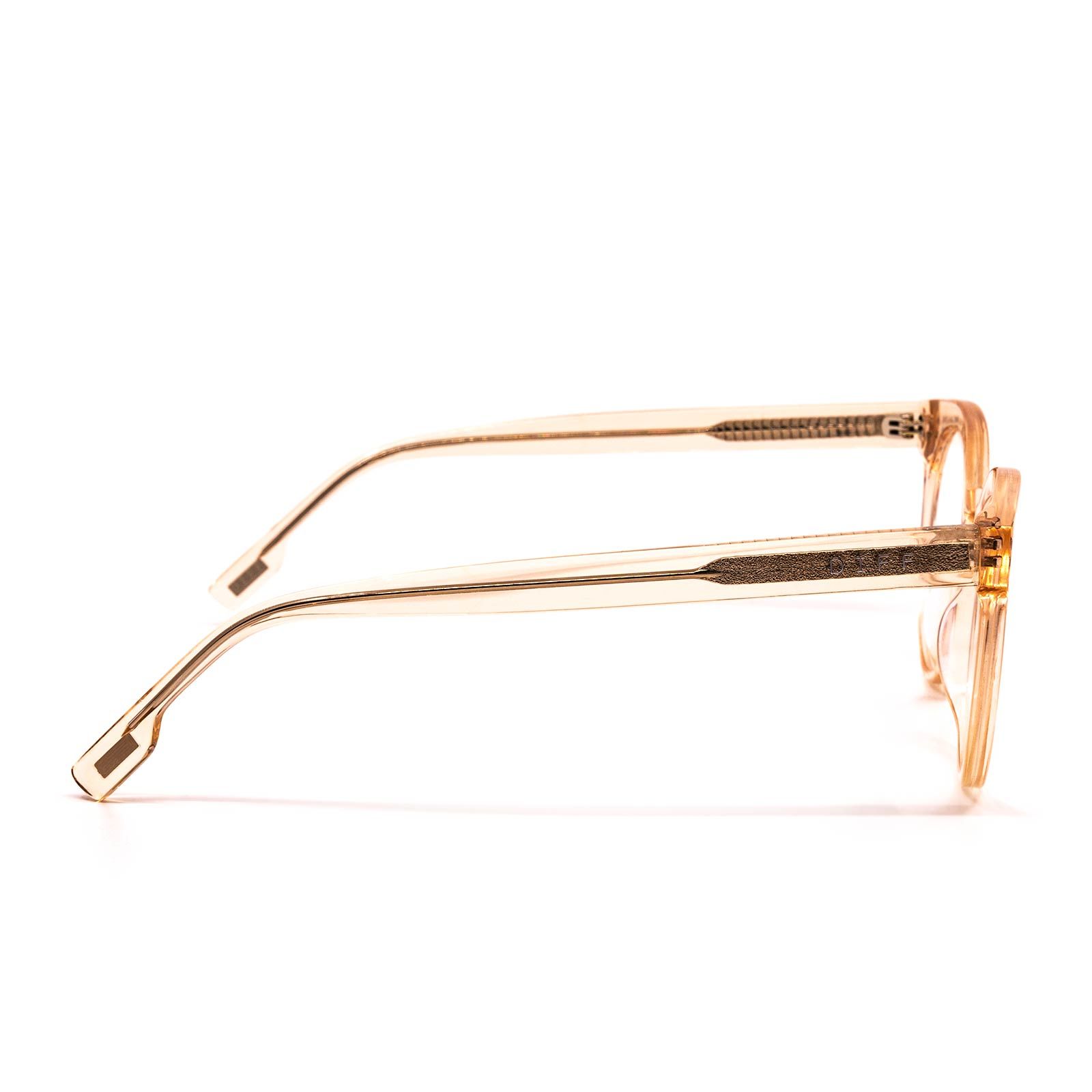 SELENA - BLUSH CRYSTAL + BLUE LIGHT TECHNOLOGY GLASSES sold by Diff Eyewear product image thumbnail 3