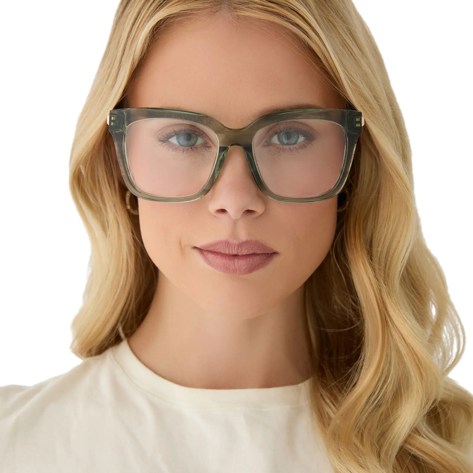 BELLA - COOL MATCHA + PRESCRIPTION GLASSES sold by Diff Eyewear product image thumbnail 5