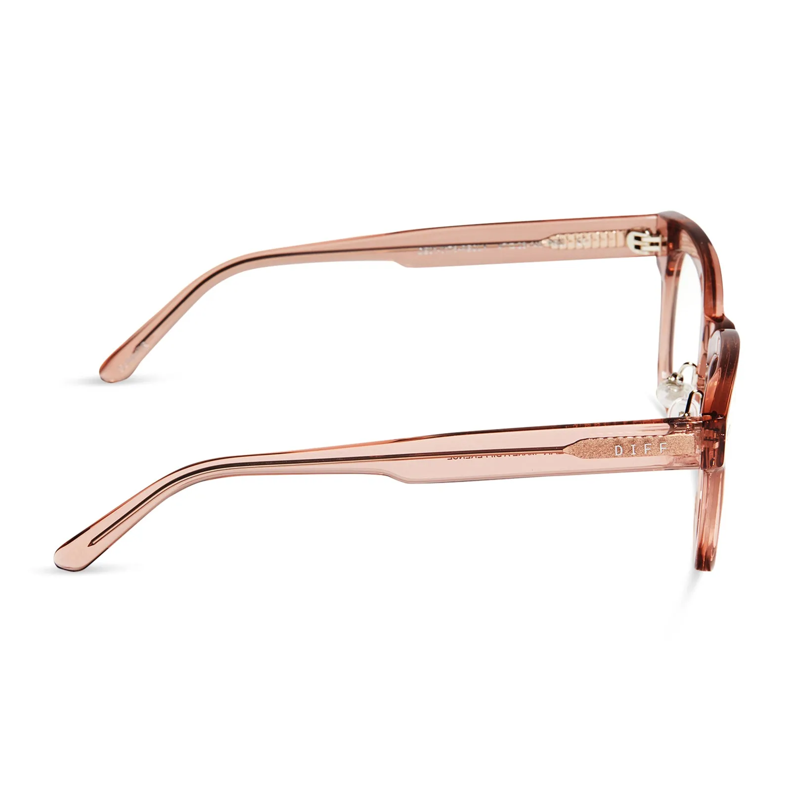 (Copy) SUMMER - ROSE STONE + PRESCRIPTION GLASSES sold by Diff Eyewear product image thumbnail 3