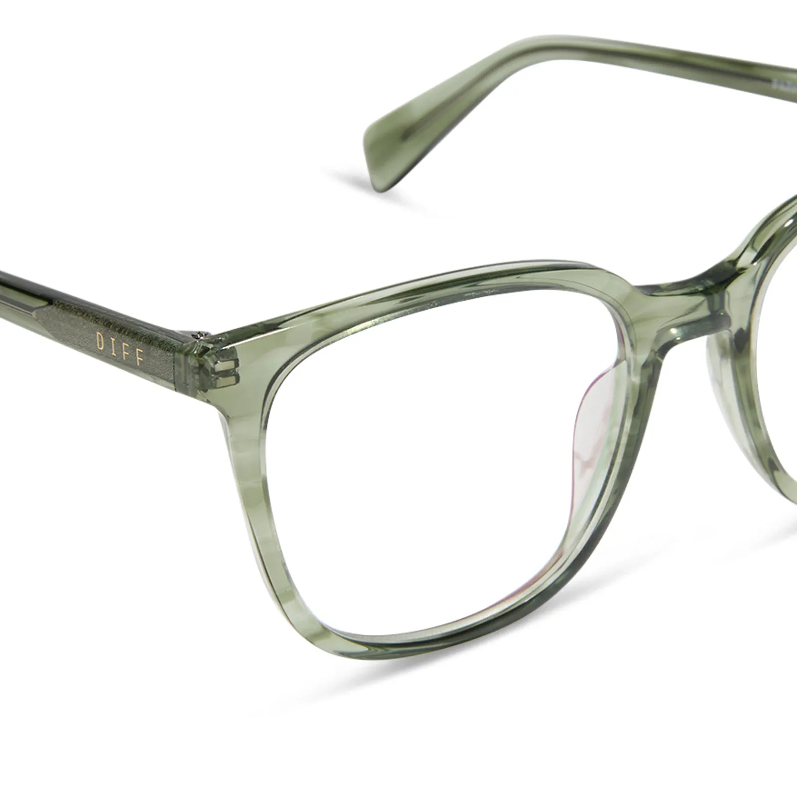 PARKER - COOL MATCHA + PRESCRIPTION GLASSES sold by Diff Eyewear product image thumbnail 4