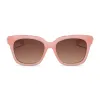 BELLA XS - PEACH + BROWN + POLARIZED SUNGLASSES sold by Diff Eyewear