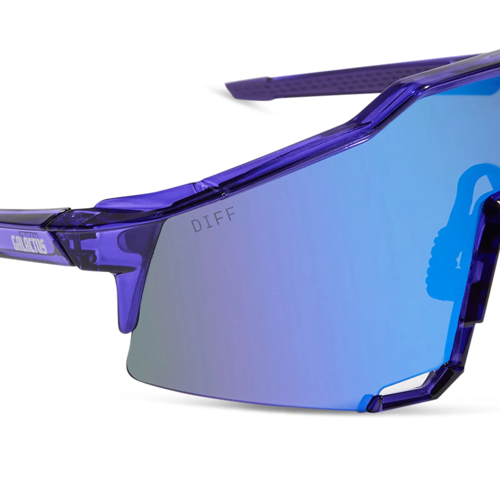 FANTASTIC FOUR - GALACTUS™ + COSMIC PURPLE CRYSTAL + SPACE BLUE MIRROR + POLARIZED SUNGLASSES sold by Diff Eyewear product image thumbnail 4