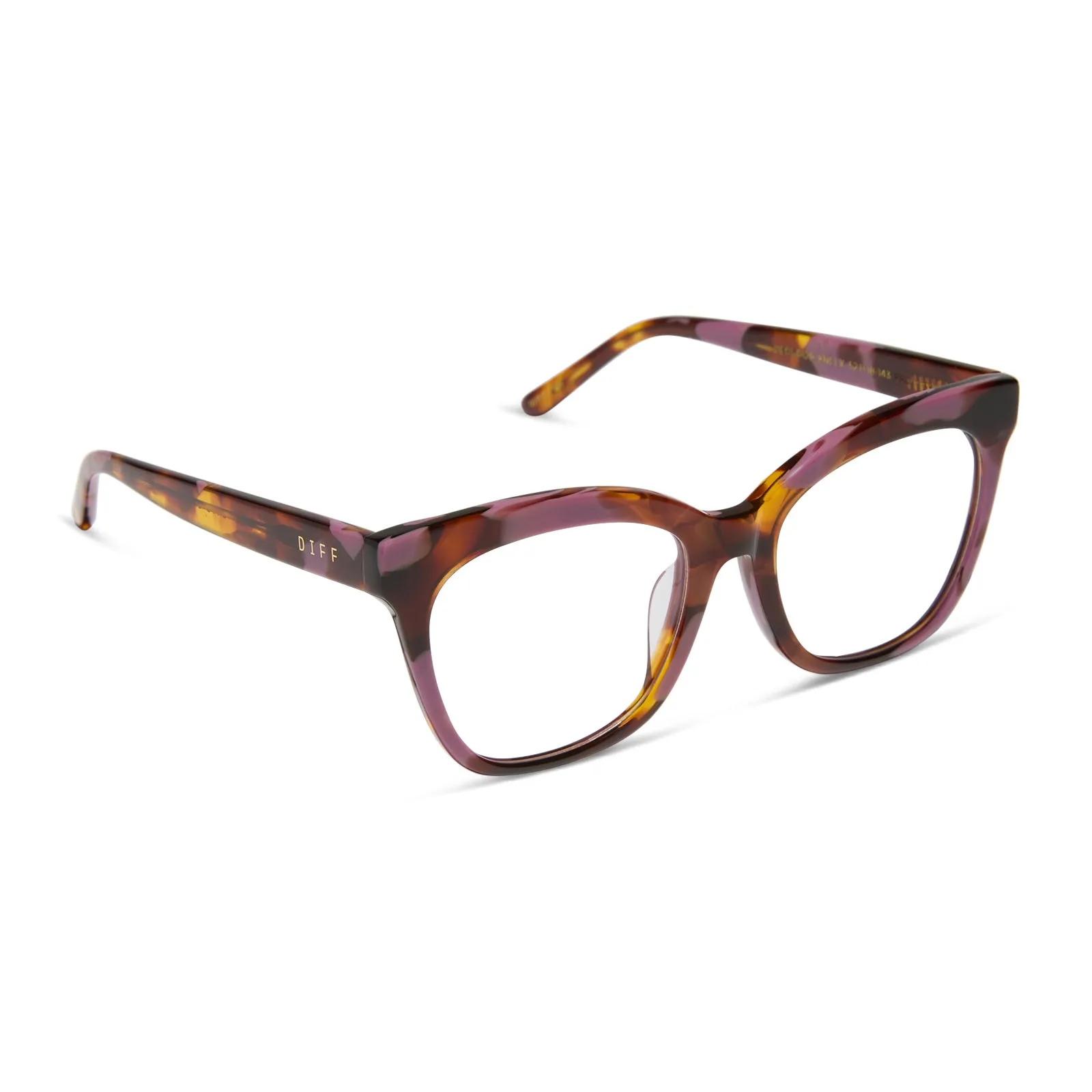 WINSTON - TORINO TORTOISE + PRESCRIPTION GLASSES sold by Diff Eyewear product image thumbnail 2