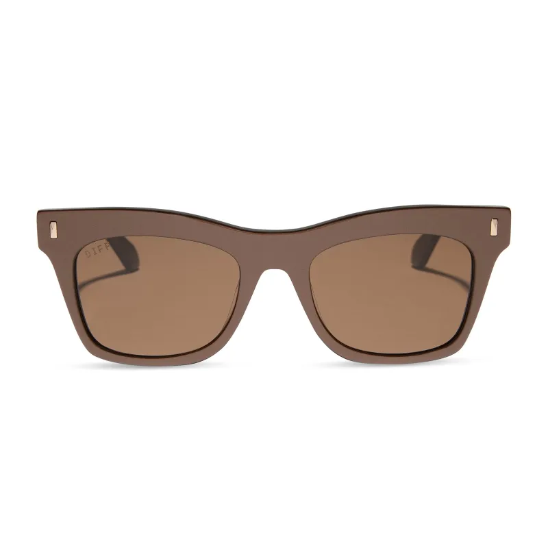 BRADLEY - MOSCOW MULE + BROWN SUNGLASSES sold by Diff Eyewear