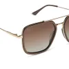 JORDAN - MOSCOW MULE + BROWN GRADIENT + POLARIZED SUNGLASSES sold by Diff Eyewear