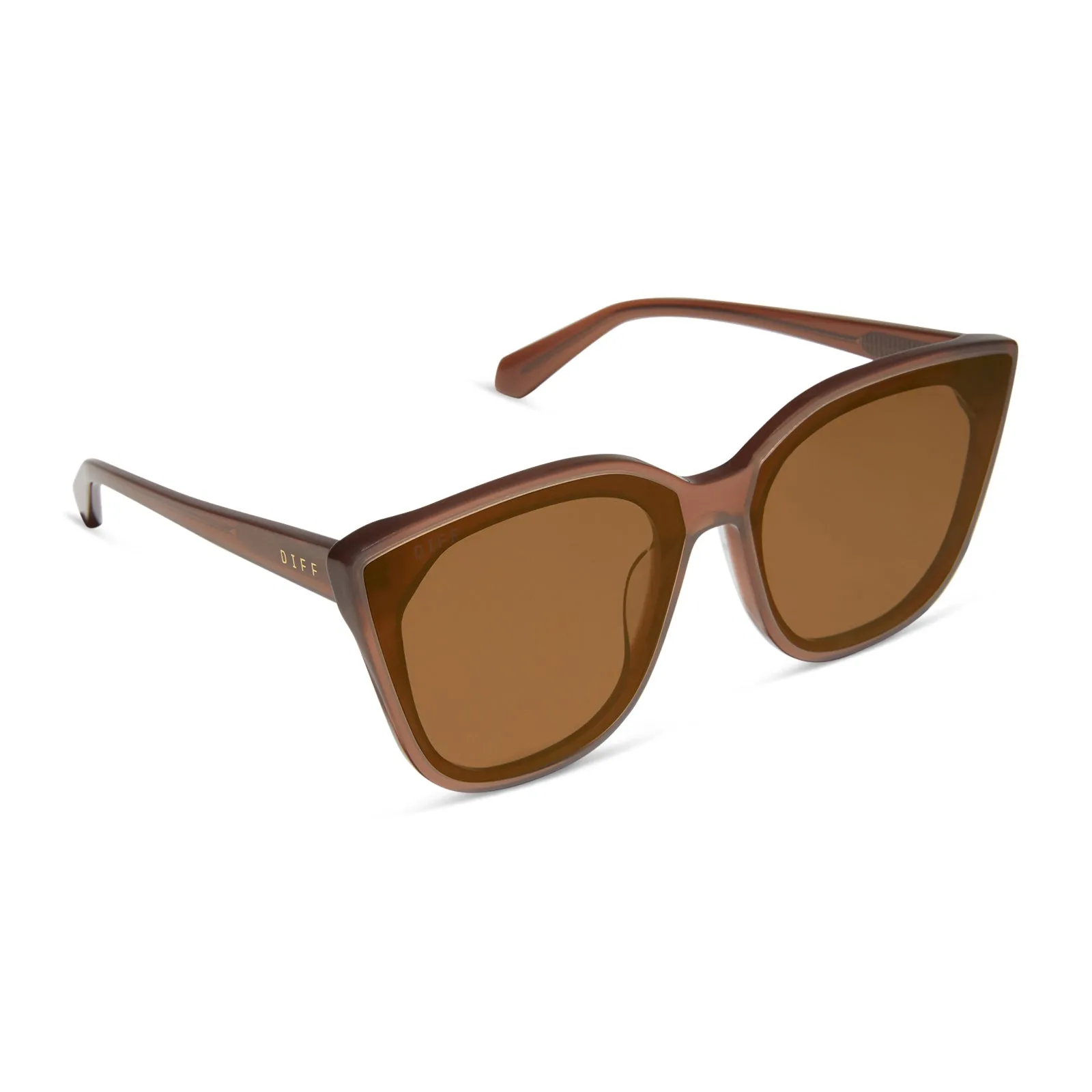 GJELINA - MACCHIATO + BROWN GRADIENT SUNGLASSES sold by Diff Eyewear product image thumbnail 2