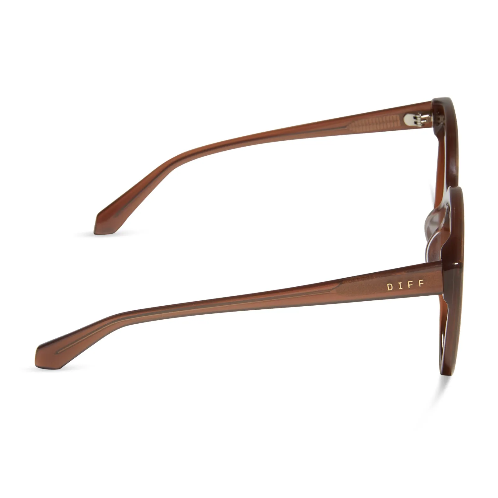 GJELINA - MACCHIATO + BROWN GRADIENT SUNGLASSES sold by Diff Eyewear product image thumbnail 3
