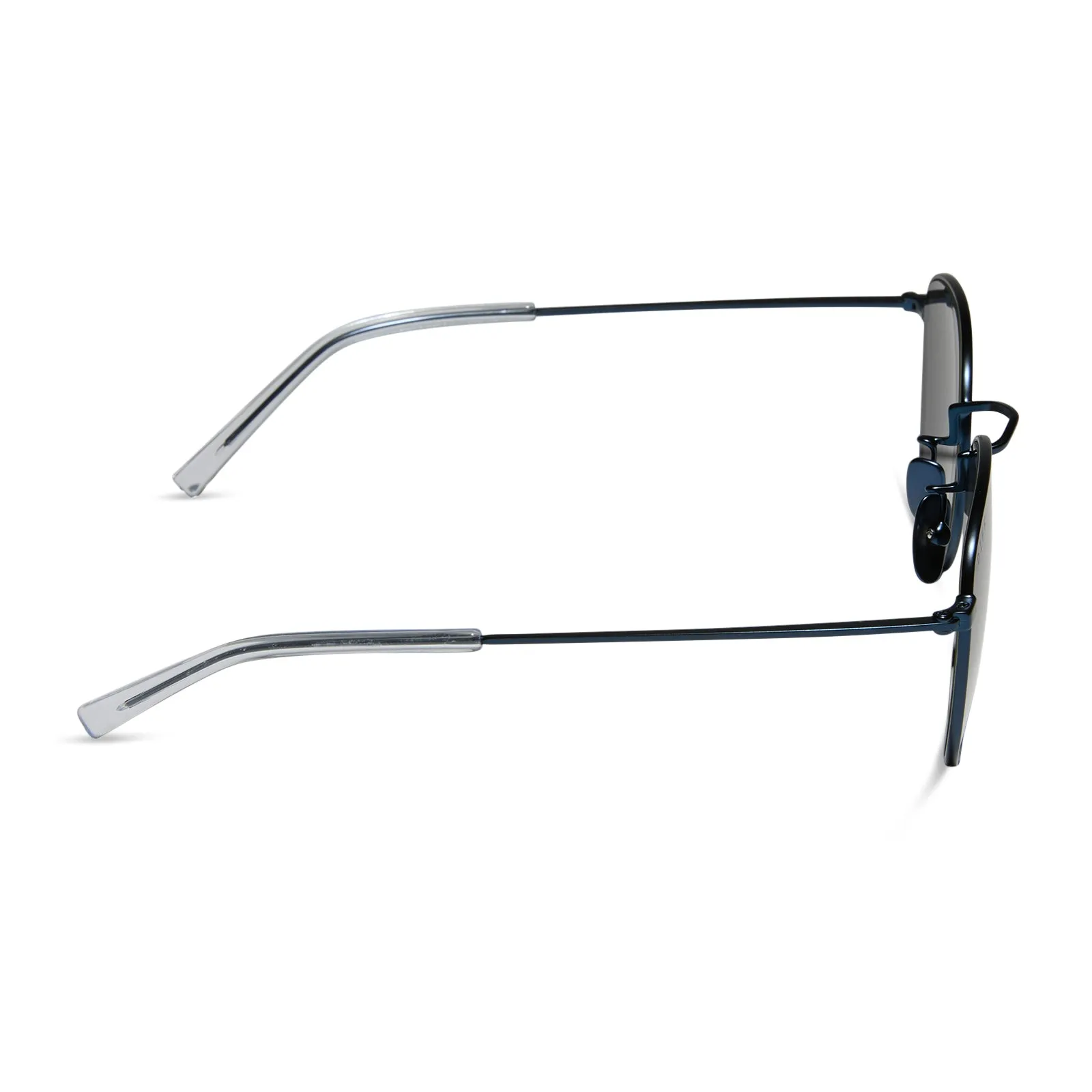 AXEL - DEEP NAVY METAL + GREY + POLARIZED SUNGLASSES sold by Diff Eyewear product image thumbnail 3