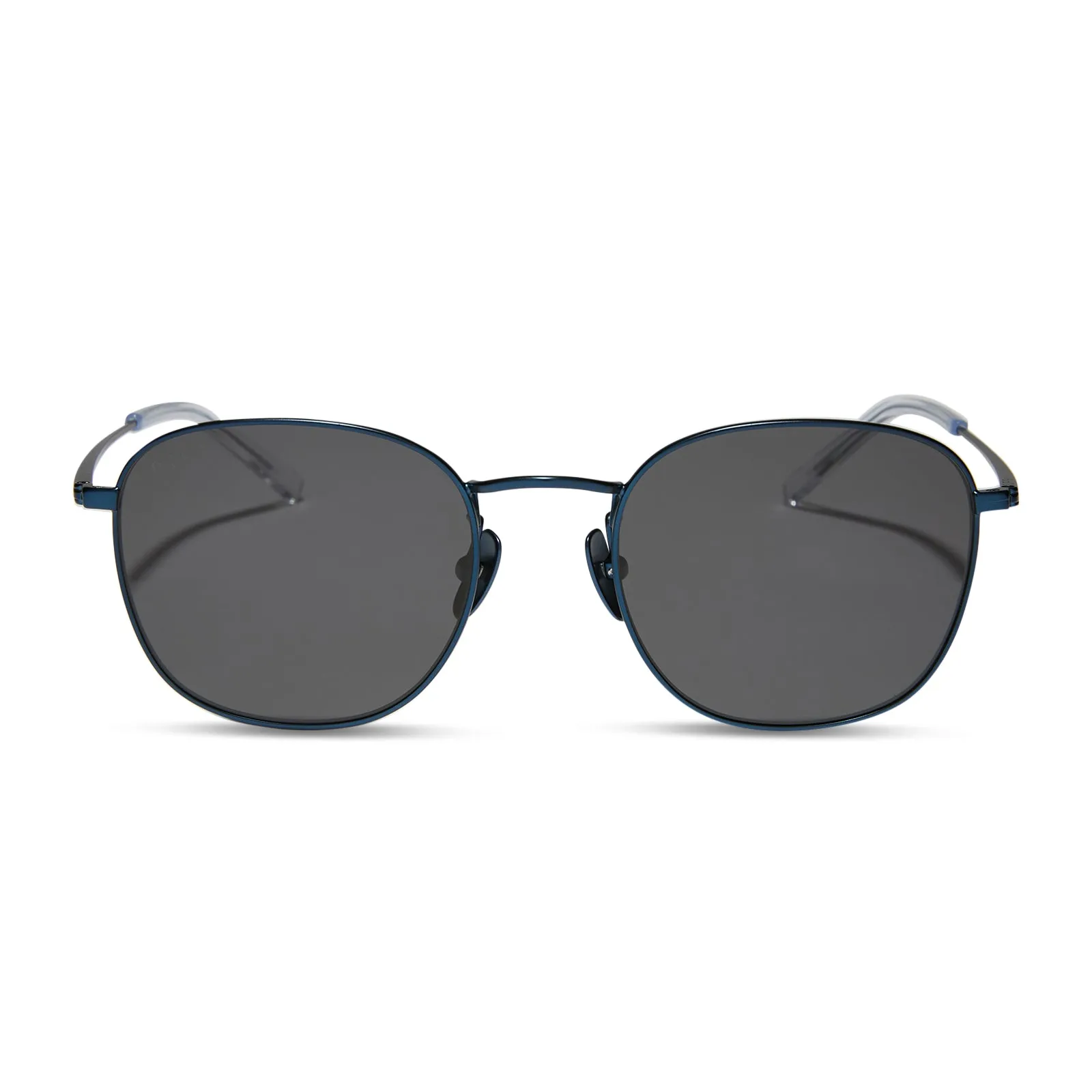 AXEL - DEEP NAVY METAL + GREY + POLARIZED SUNGLASSES sold by Diff Eyewear