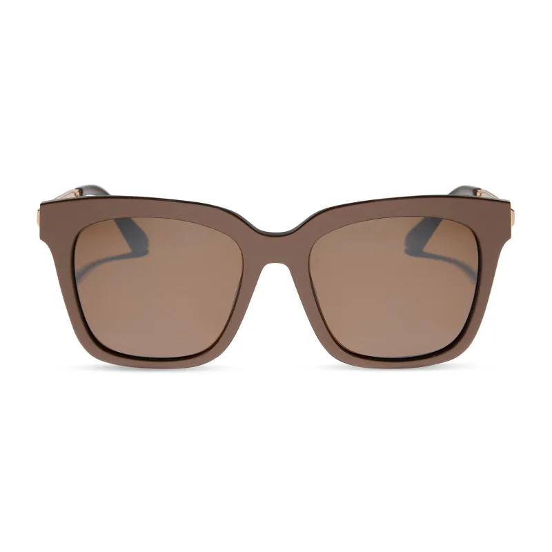 BELLA XS - MOSCOW MULE + BROWN W/ GOLD FLASH SUNGLASSES sold by Diff Eyewear