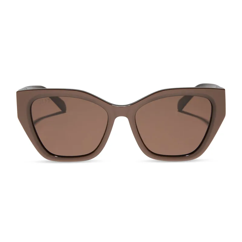 EVIE - MOSCOW MULE + BROWN SUNGLASSES sold by Diff Eyewear