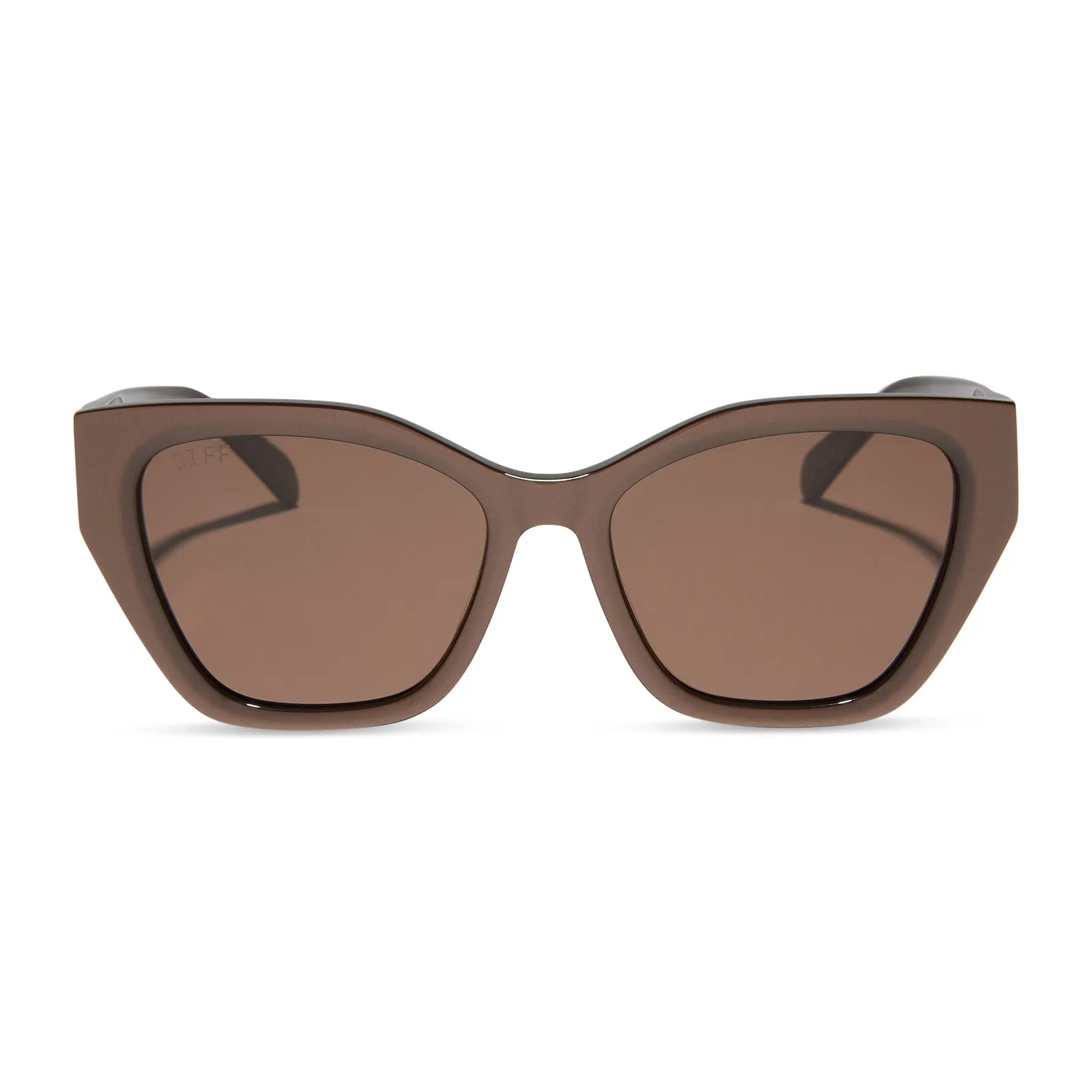 EVIE - MOSCOW MULE + BROWN SUNGLASSES sold by Diff Eyewear