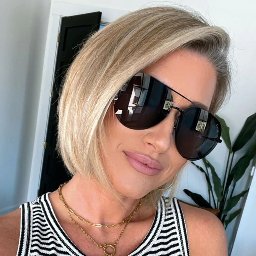 LENOX - BLACK + GREY SUNGLASSES sold by Diff Eyewear product image thumbnail 4