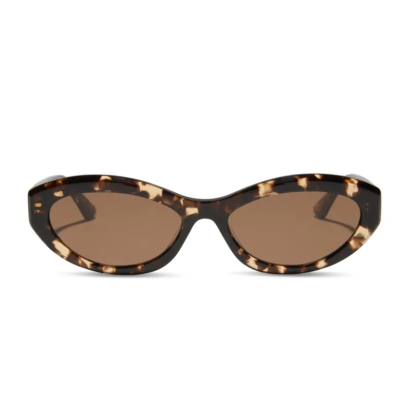 JESSIE JAMES DECKER - DOLCE BELLA + ESPRESSO TORTOISE + BROWN SUNGLASSES sold by Diff Eyewear