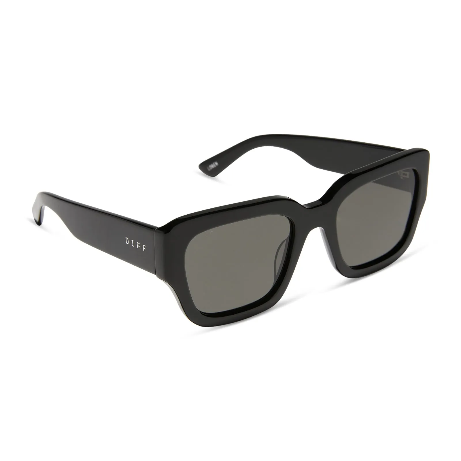 JESSIE JAMES DECKER - LOREN + BLACK + GREY SUNGLASSES sold by Diff Eyewear product image thumbnail 2