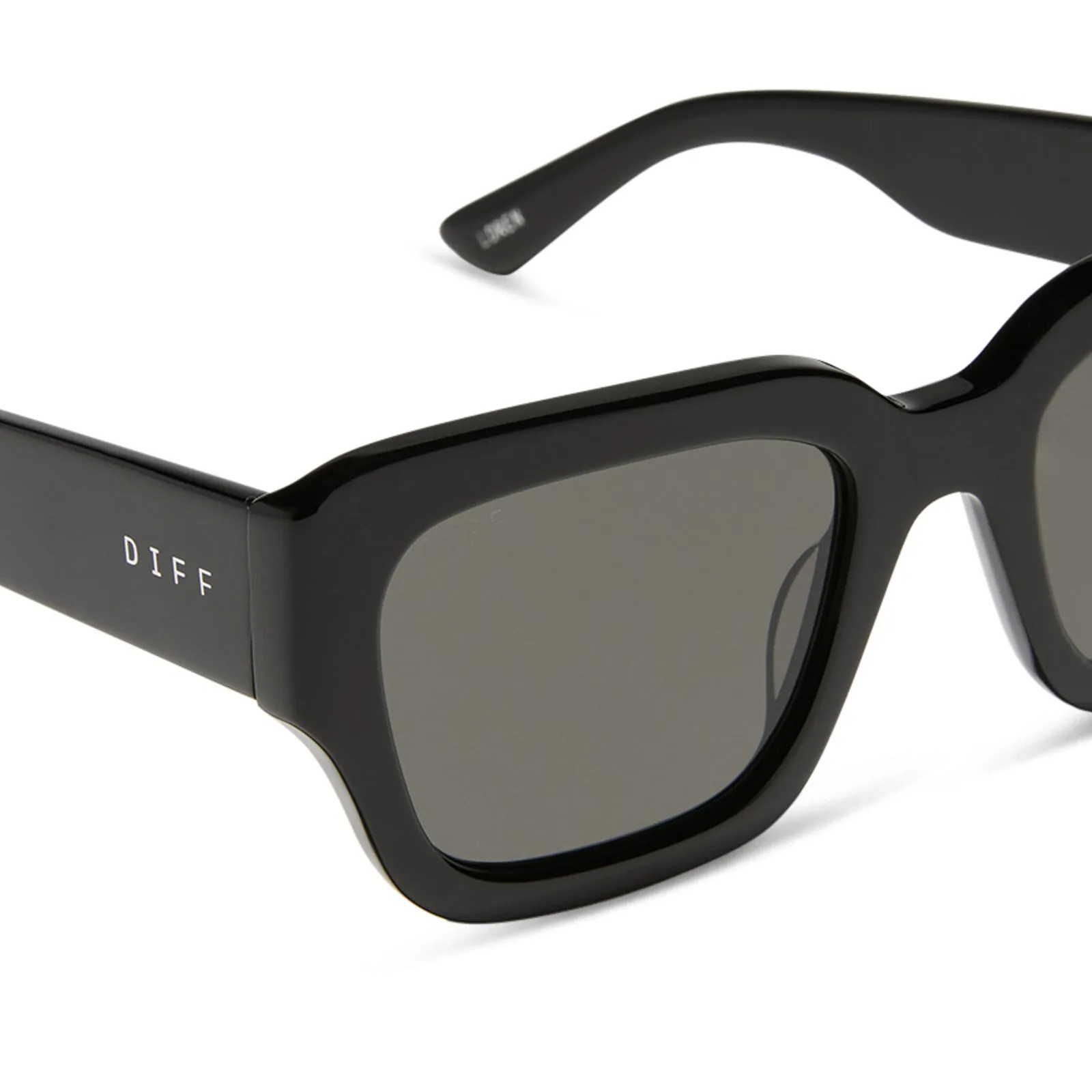 JESSIE JAMES DECKER - LOREN + BLACK + GREY SUNGLASSES sold by Diff Eyewear product image thumbnail 4
