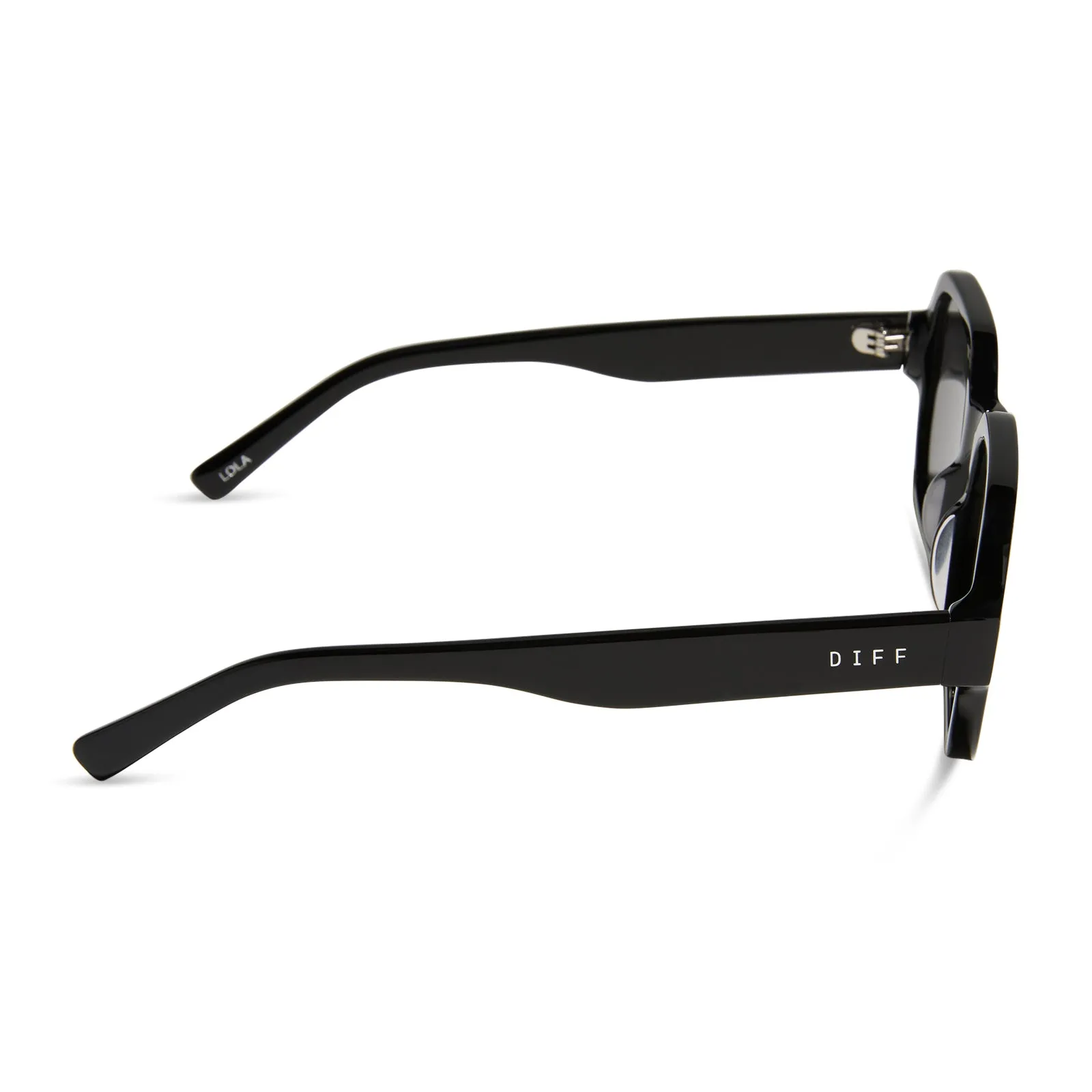 ASPYN OVARD - LOLA + BLACK + GREY SUNGLASSES sold by Diff Eyewear product image thumbnail 3