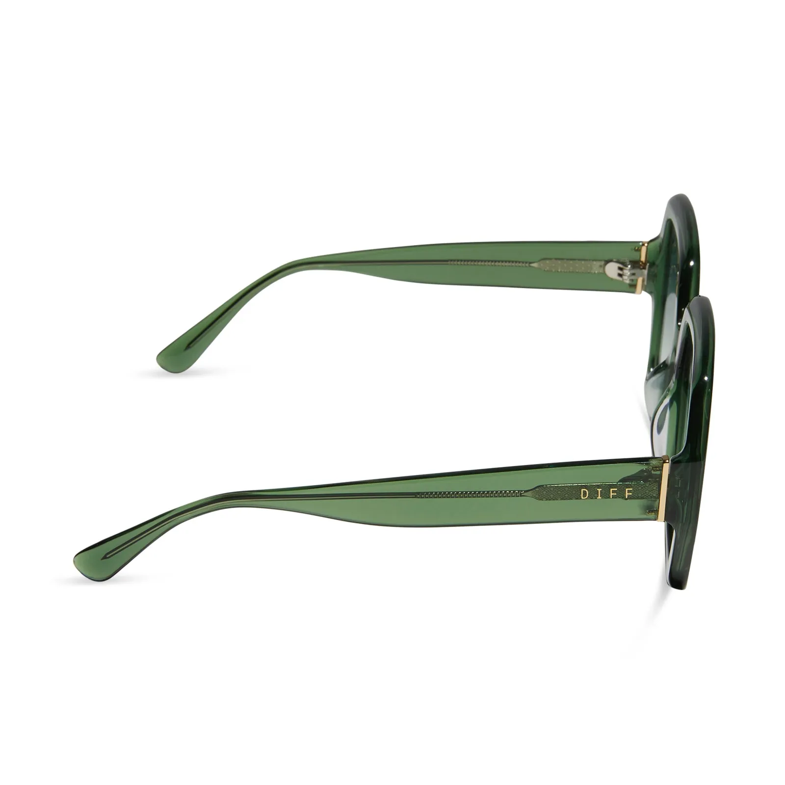 NOLA - SAGE CRYSTAL + G15 GRADIENT + POLARIZED SUNGLASSES sold by Diff Eyewear product image thumbnail 3
