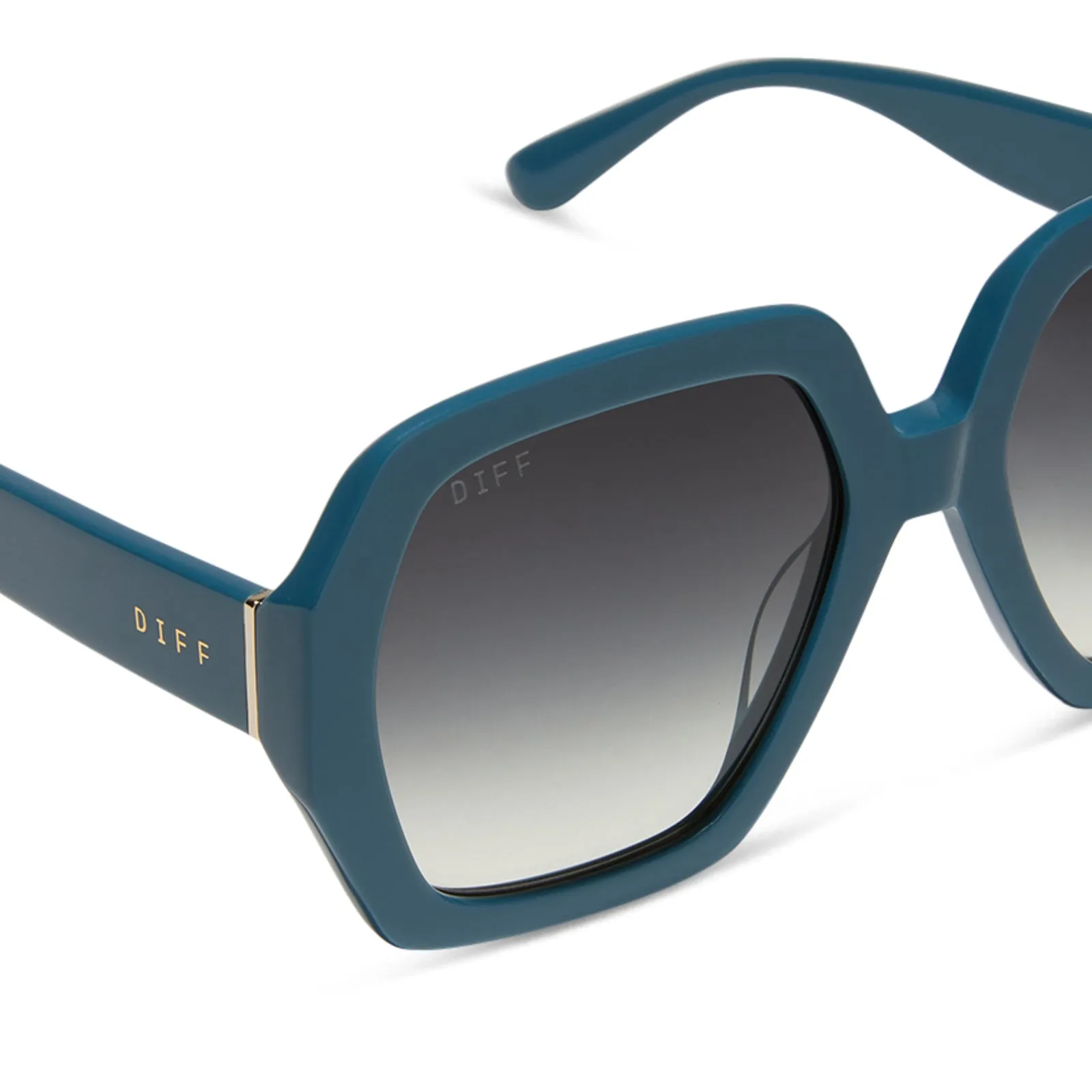 NOLA - DEEP SPACE + GREY GRADIENT + POLARIZED SUNGLASSES sold by Diff Eyewear product image thumbnail 4