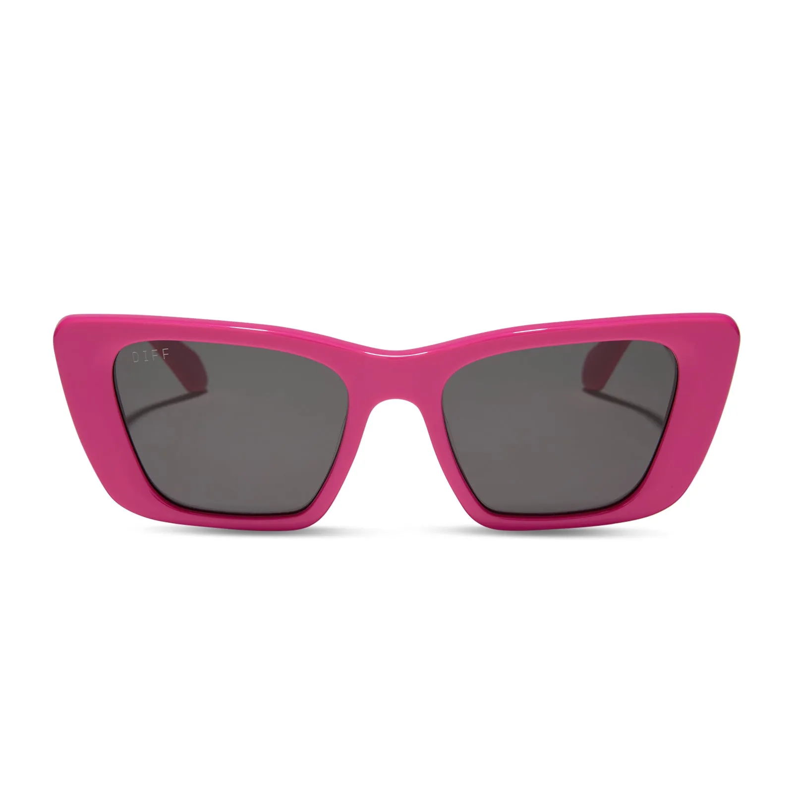 AURA - BRIGHT PINK + GREY SUNGLASSES sold by Diff Eyewear