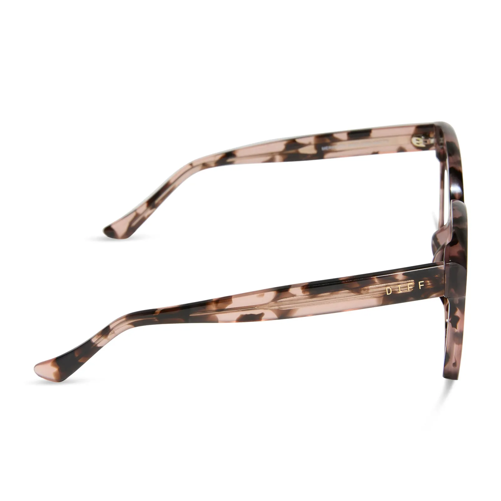 MEREDITH - HIMALAYAN TORTOISE + PRESCRIPTION GLASSES sold by Diff Eyewear product image thumbnail 3