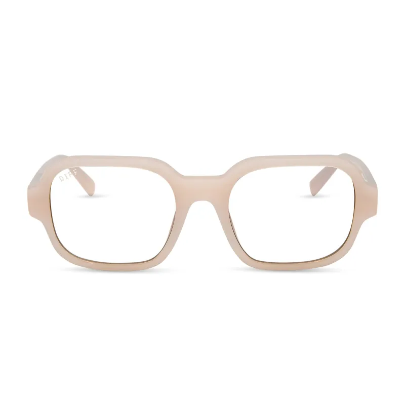 ASPYN OVARD - LOLA + MILKY BLUSH + PRESCRIPTION GLASSES sold by Diff Eyewear