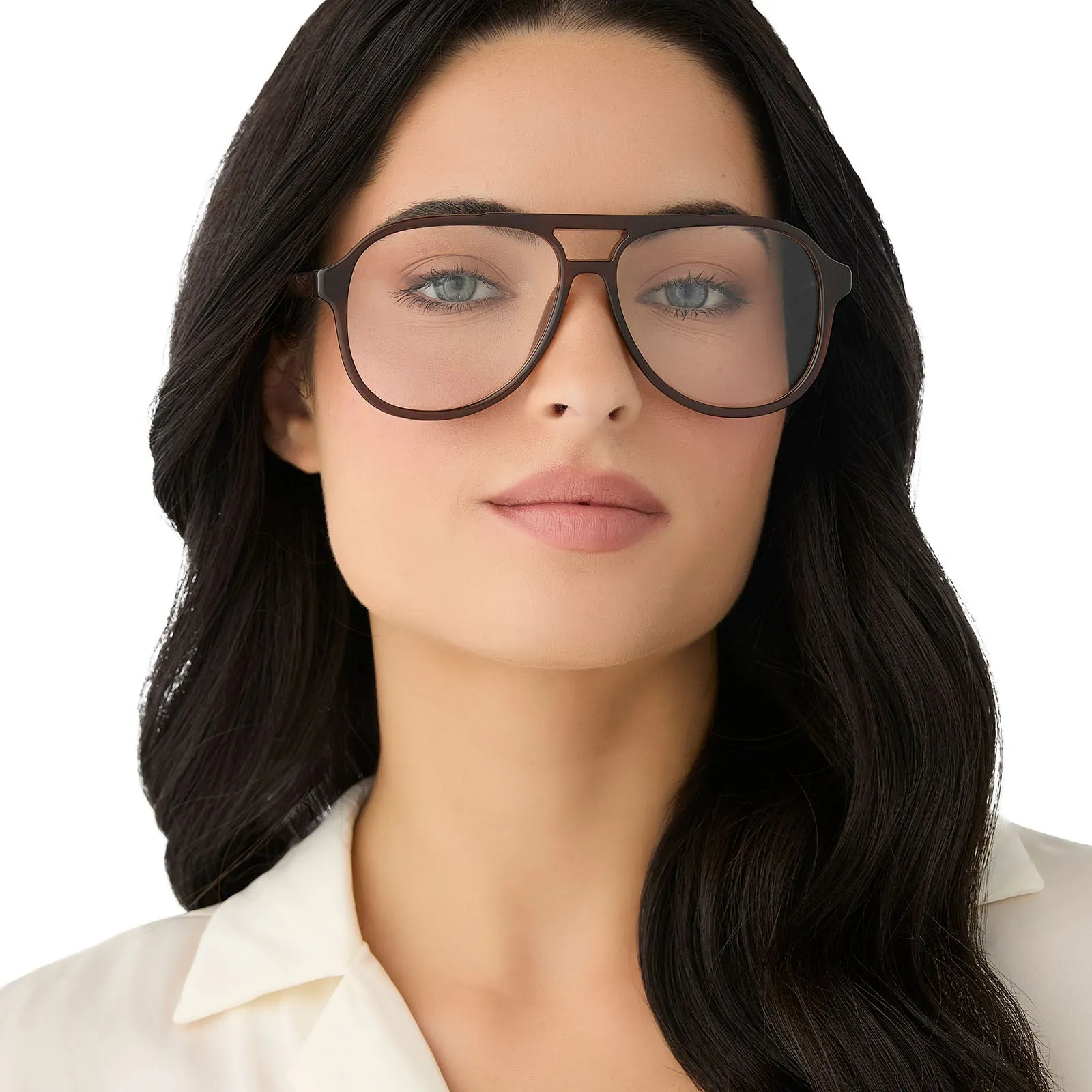 TATUM - WHISKEY CRYSTAL + PRESCRIPTION GLASSES sold by Diff Eyewear product image thumbnail 5