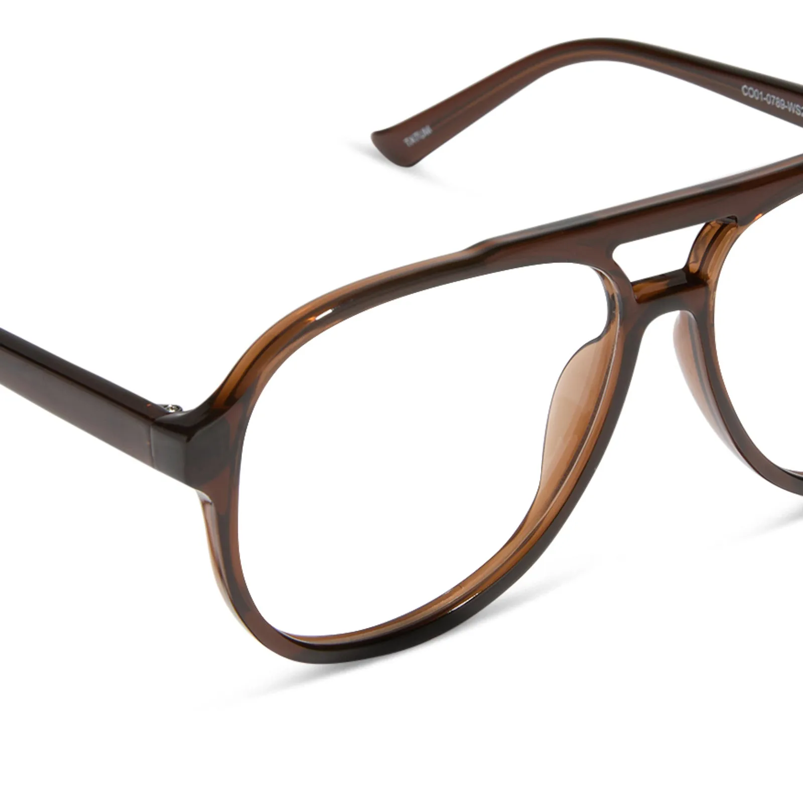 TATUM - WHISKEY CRYSTAL + PRESCRIPTION GLASSES sold by Diff Eyewear product image thumbnail 4