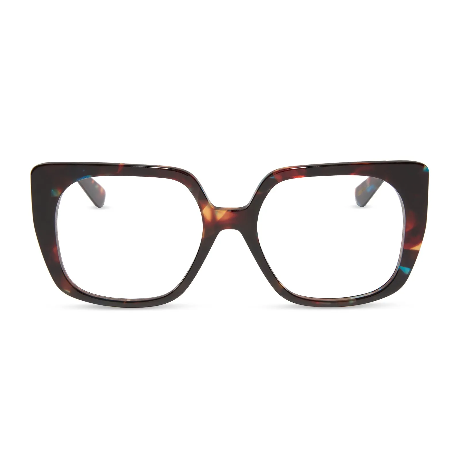 CECILIA - CONFETTI TORTOISE + PRESCRIPTION GLASSES sold by Diff Eyewear