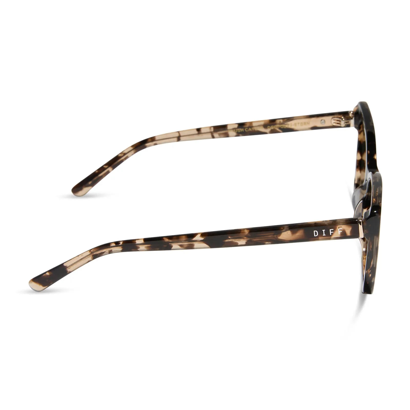 ALINA - ESPRESSO TORTOISE + GREY SUNGLASSES sold by Diff Eyewear product image thumbnail 3