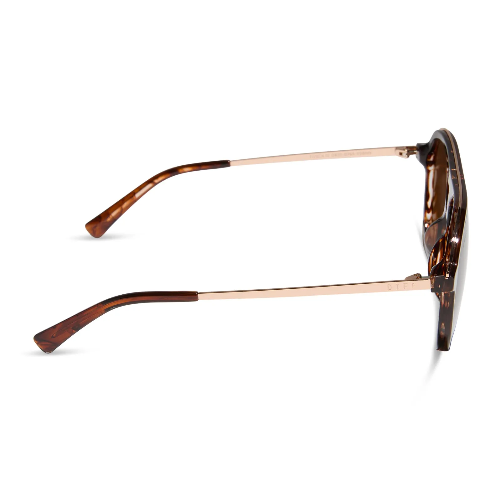TOSCA III - SEQUOIA TORTOISE + BROWN SUNGLASSES sold by Diff Eyewear product image thumbnail 3