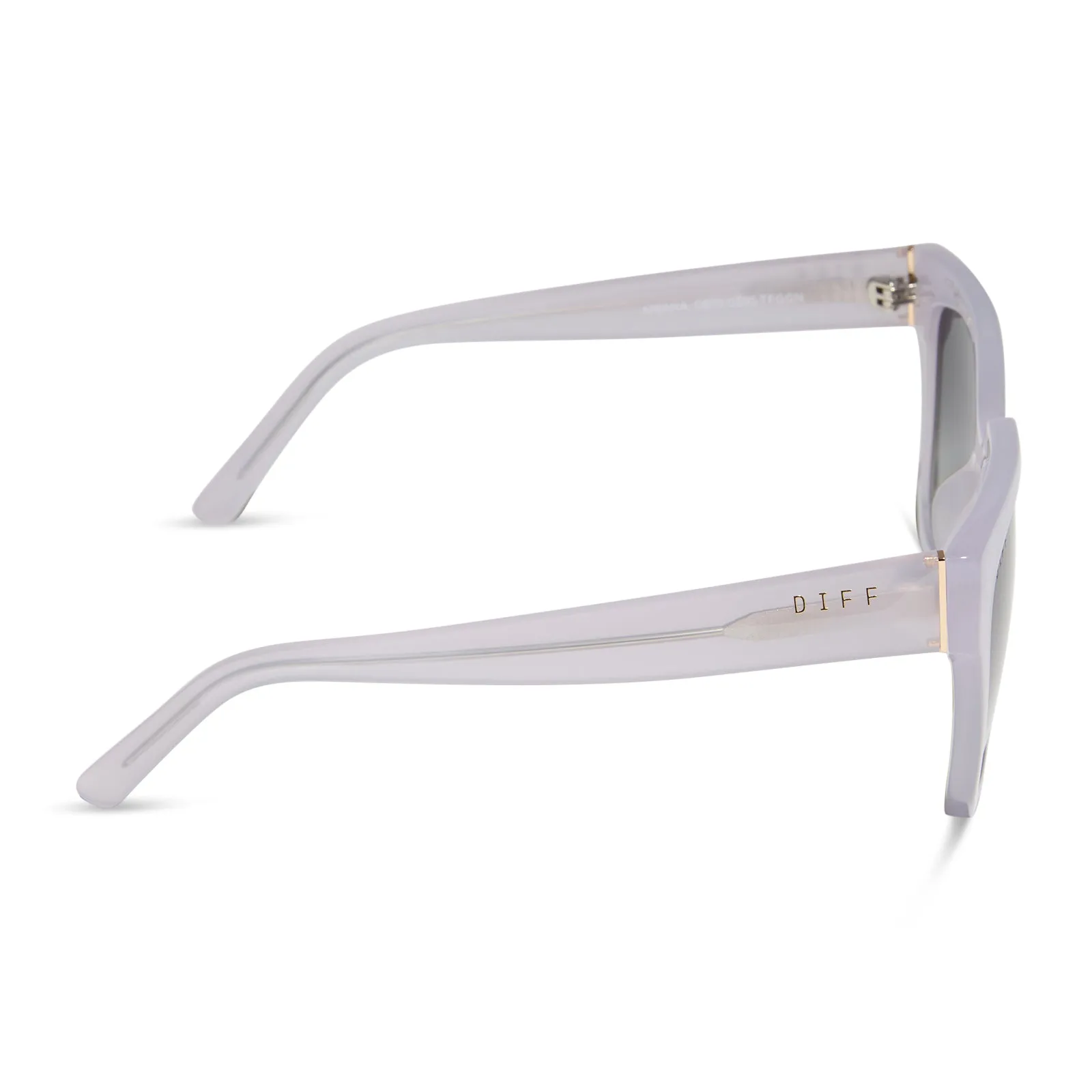 ARIANA - THISTLE + GREY GRADIENT SUNGLASSES sold by Diff Eyewear product image thumbnail 3