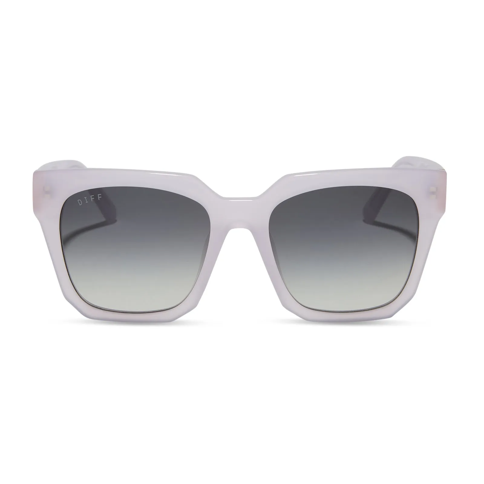 ARIANA - THISTLE + GREY GRADIENT SUNGLASSES sold by Diff Eyewear