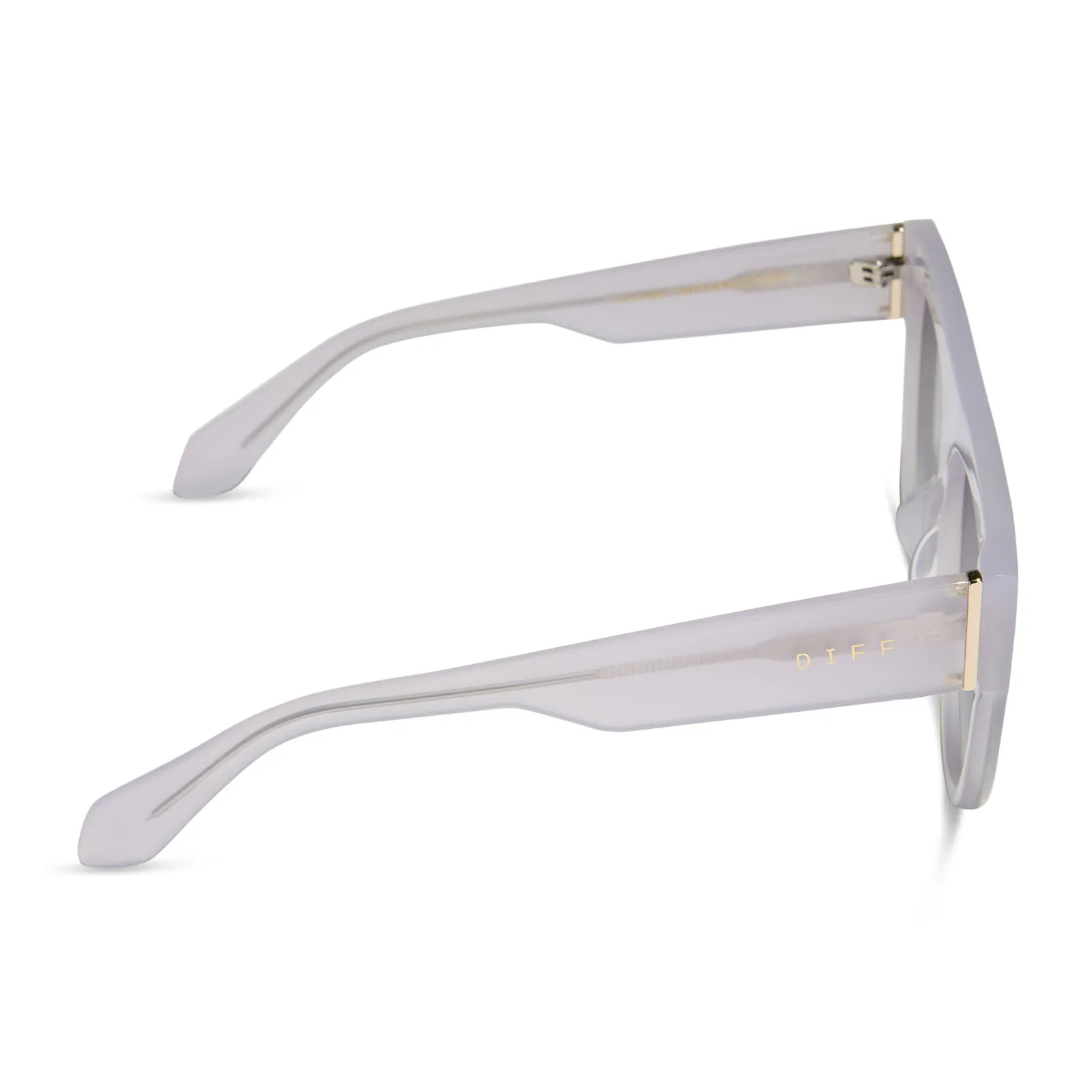 GEORGIE - THISTLE + GREY GRADIENT SUNGLASSES sold by Diff Eyewear product image thumbnail 3