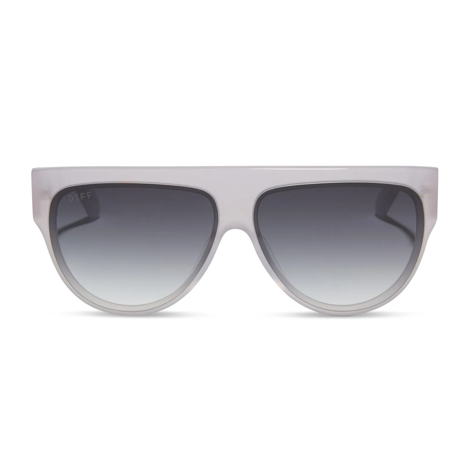 GEORGIE - THISTLE + GREY GRADIENT SUNGLASSES sold by Diff Eyewear